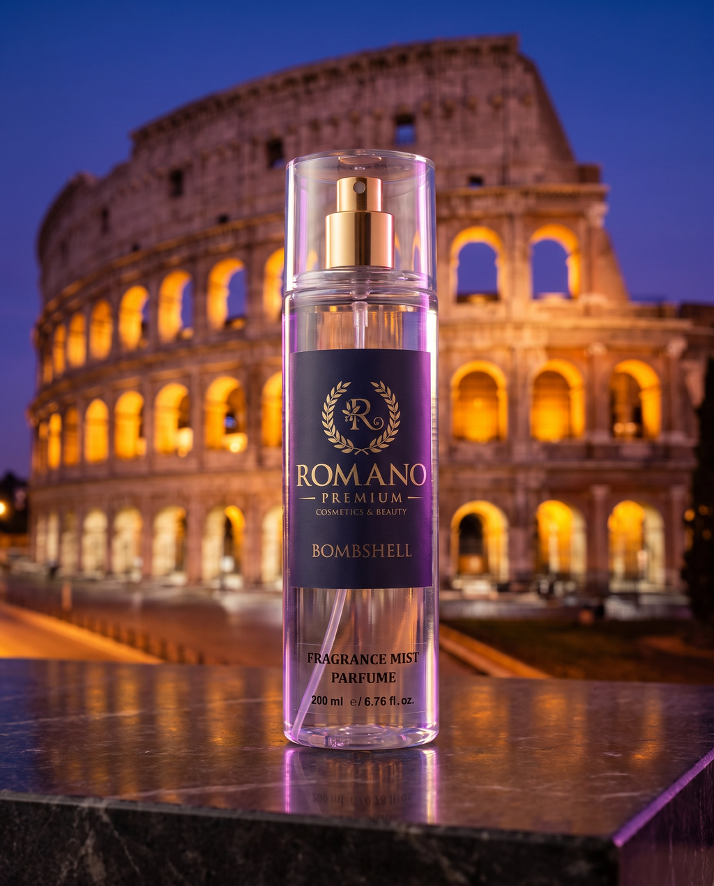 Romano Bombshell Vücut Spreyi 200 ml Kalıcı Parfüm Esanslı