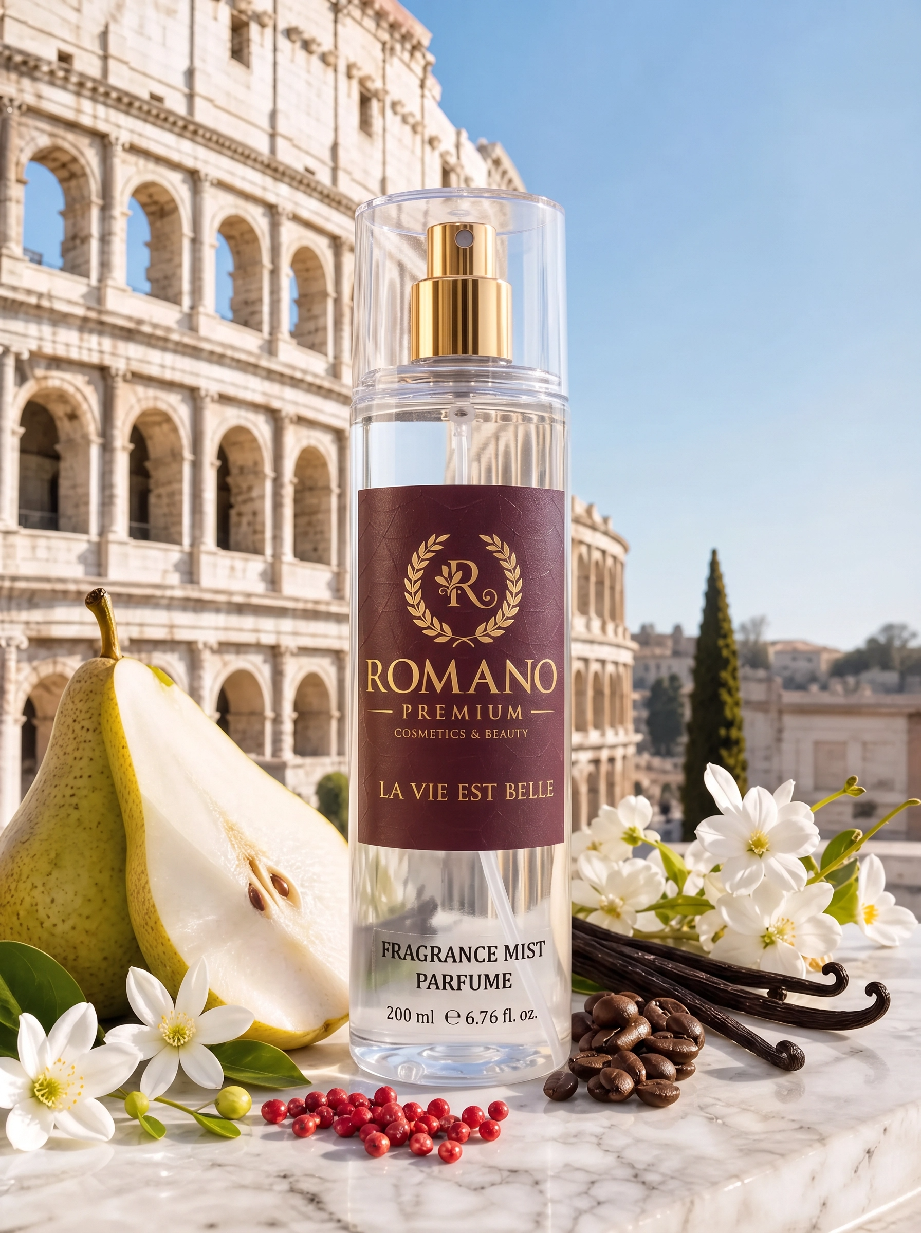 Romano La Vie Est Belle Vücut Spreyi 200 ml Kalıcı Parfüm Esanslı