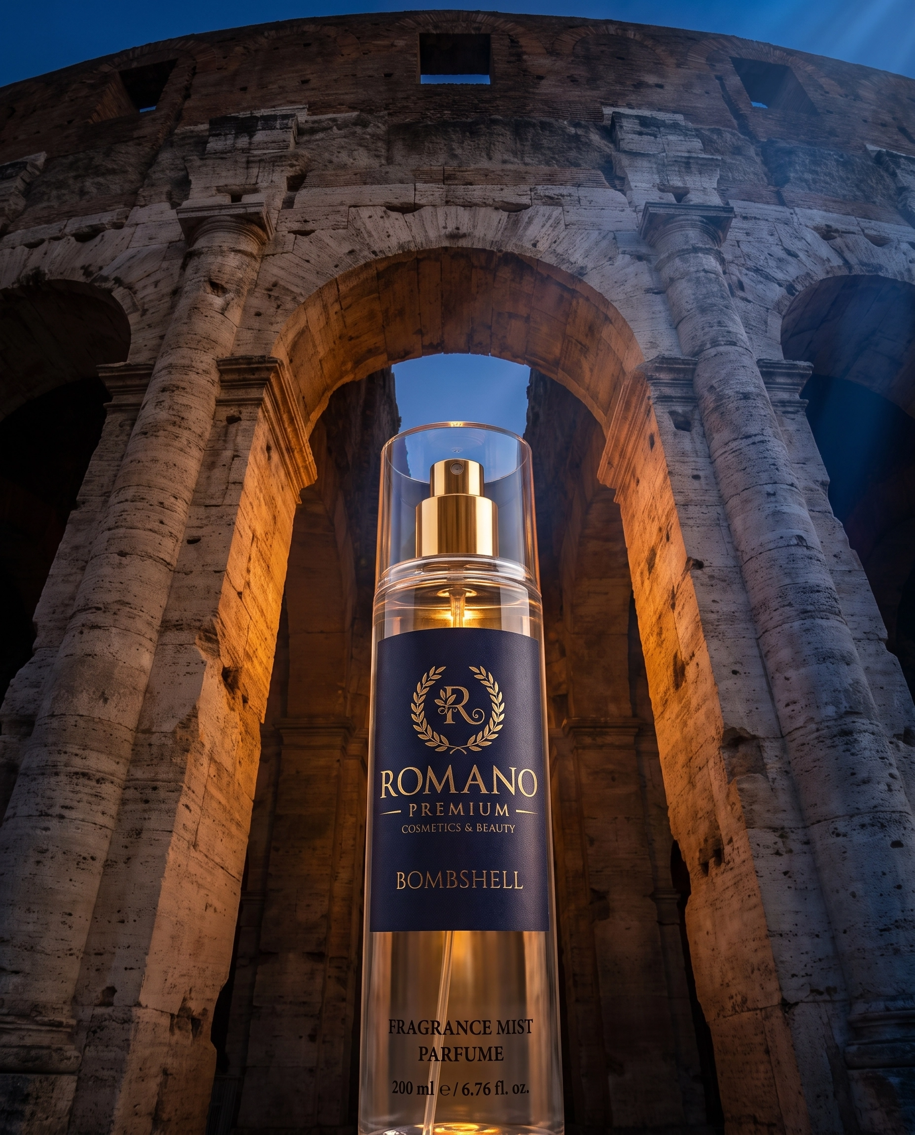 Romano Bombshell Vücut Spreyi 200 ml Kalıcı Parfüm Esanslı