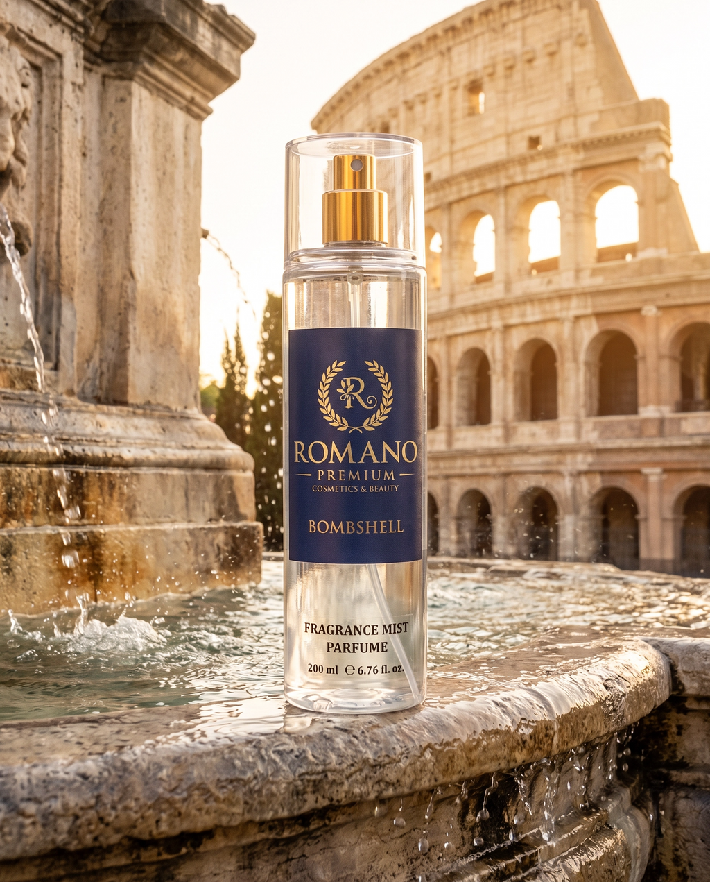 Romano Bombshell Vücut Spreyi 200 ml Kalıcı Parfüm Esanslı
