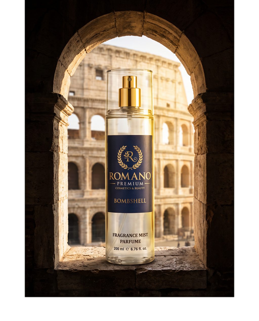 Romano Bombshell Vücut Spreyi 200 ml Kalıcı Parfüm Esanslı
