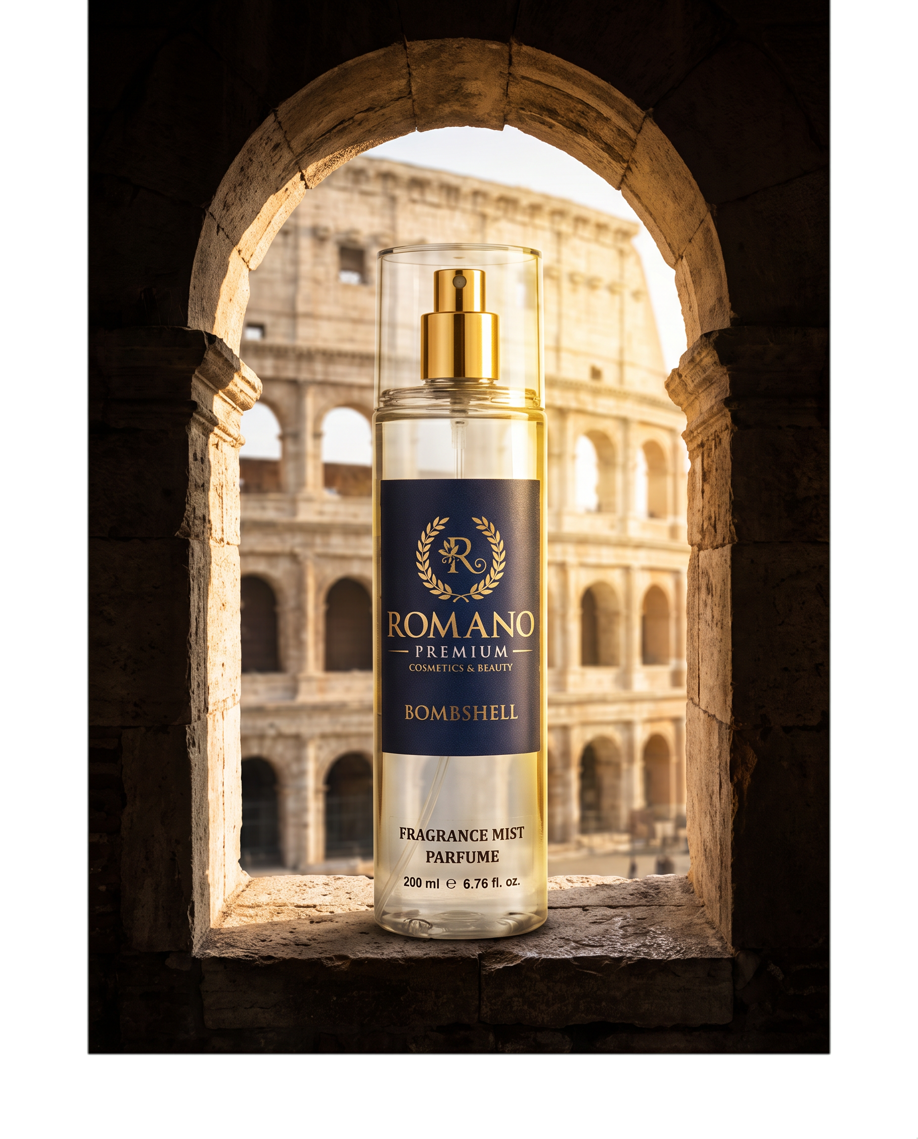 Romano Bombshell Vücut Spreyi 200 ml Kalıcı Parfüm Esanslı