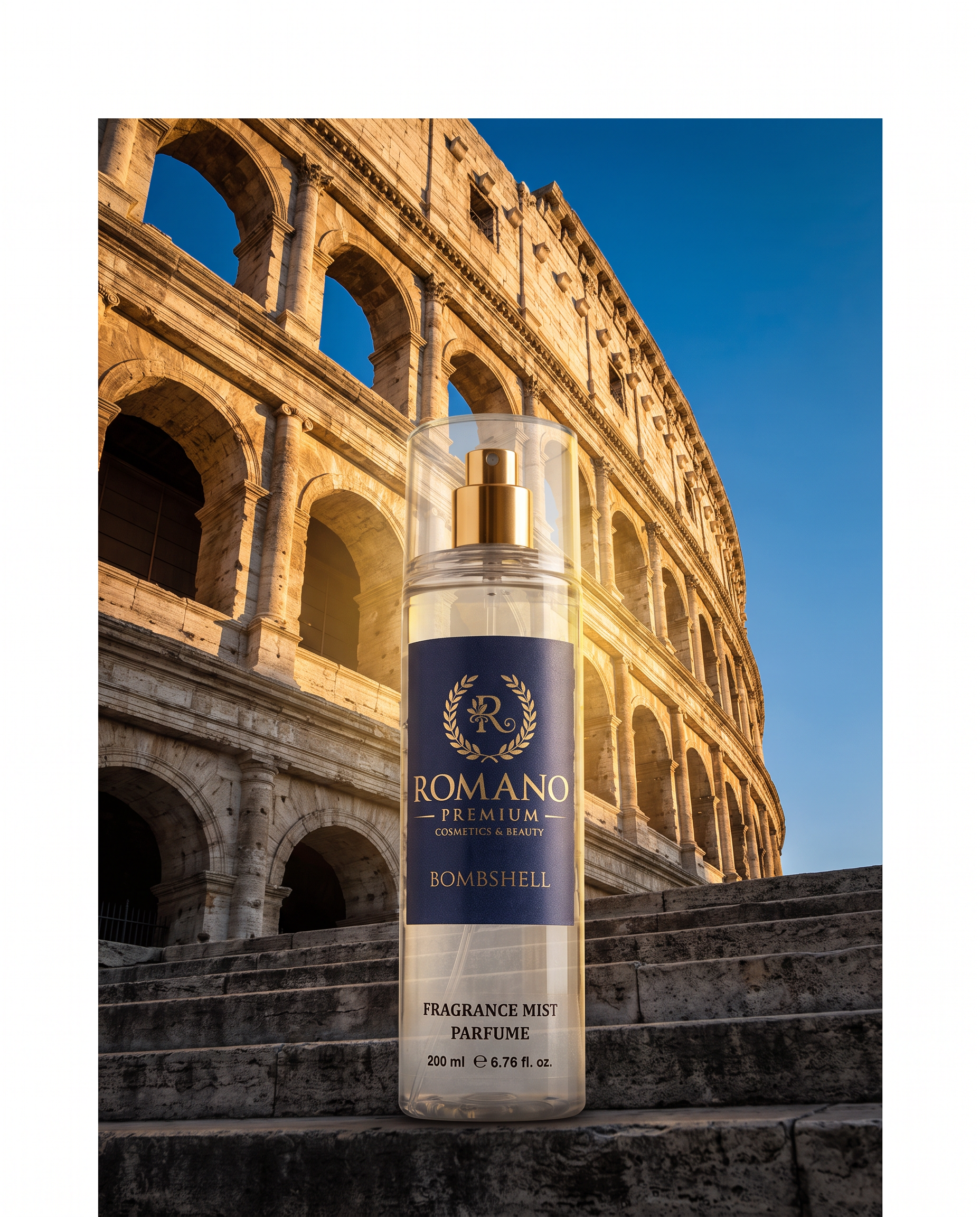 Romano Bombshell Vücut Spreyi 200 ml Kalıcı Parfüm Esanslı