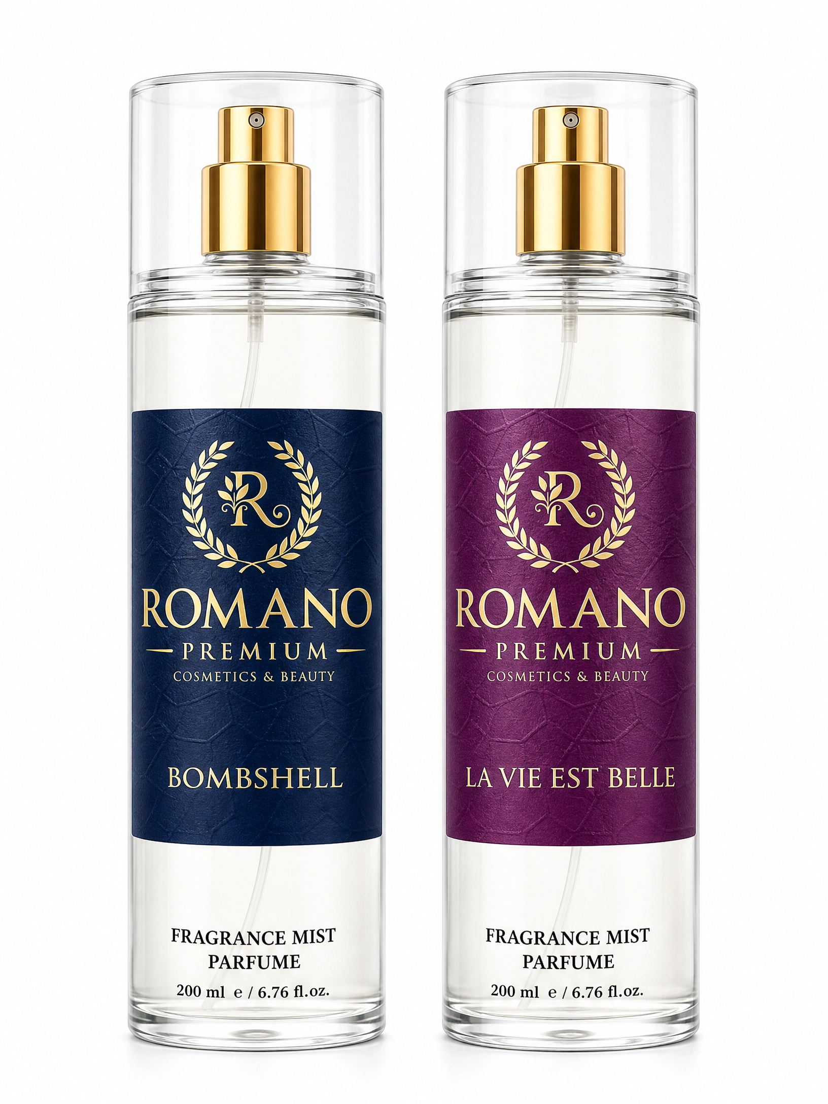 Romano Bombshell-La Vie Est Belle Ikili Set Vücut Spreyi 200 ml Kalıcı Yüksek Esans
