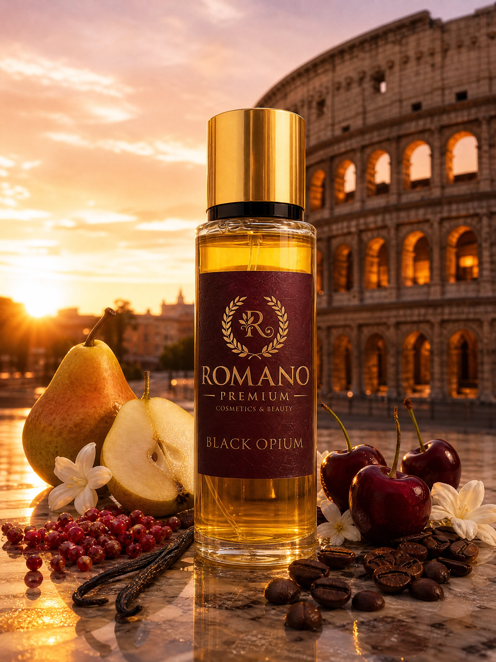 ROMANO PREMIUM BLACK OPIUM VÜCUT SPREYİ 150 ML KALICI PARFÜM ESANSLI