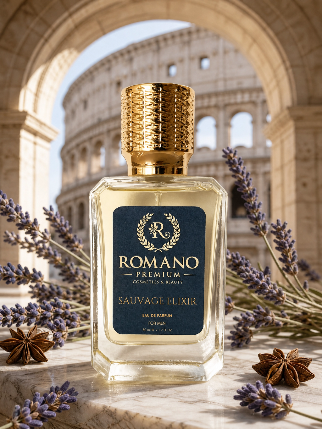 ROMANO PREMIUM SAUVAGE ELİXİR 50 ML KALICI ERKEK PARFÜM