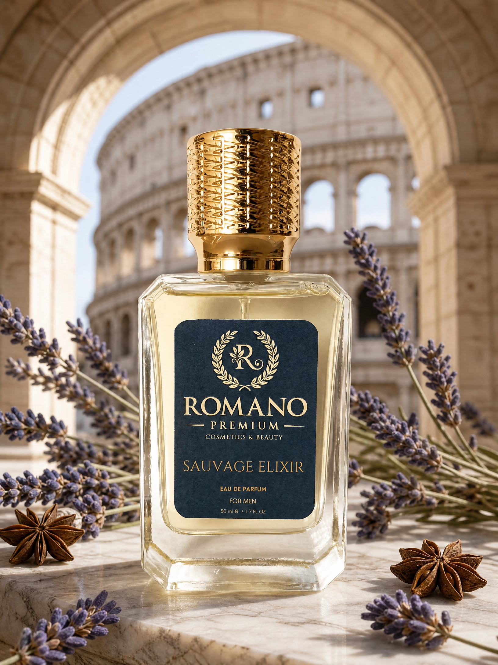 ROMANO PREMIUM SAUVAGE ELİXİR 50 ML KALICI ERKEK PARFÜM