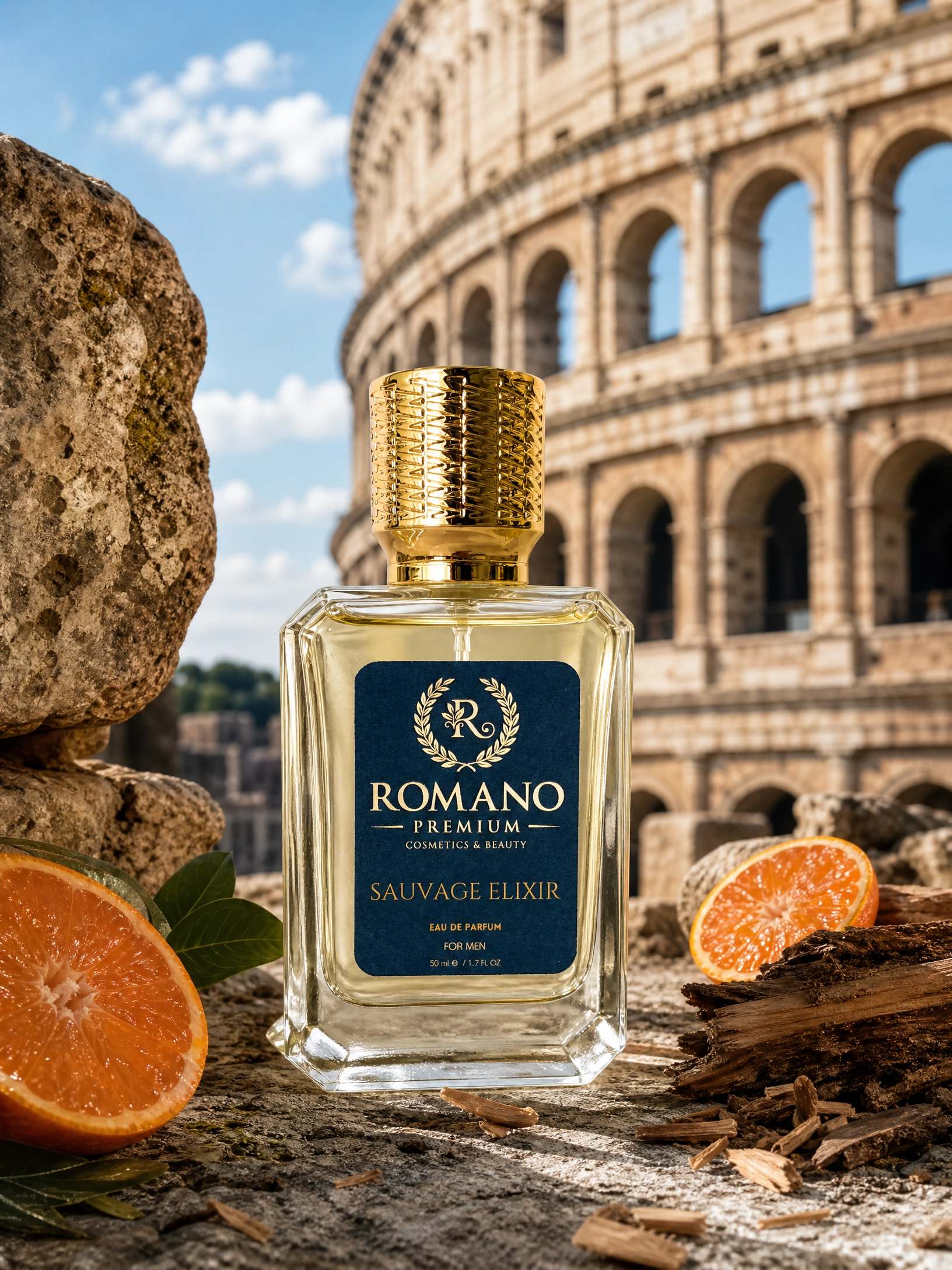 ROMANO PREMIUM SAUVAGE ELİXİR 50 ML KALICI ERKEK PARFÜM