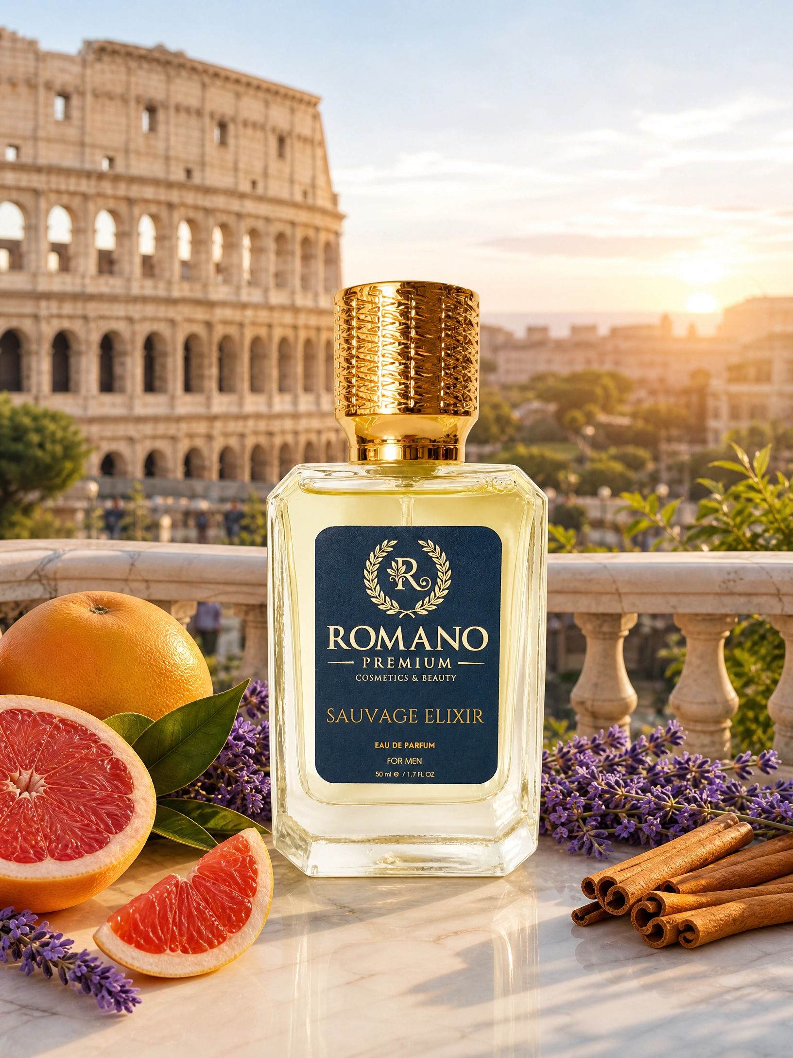 ROMANO PREMIUM SAUVAGE ELİXİR 50 ML KALICI ERKEK PARFÜM