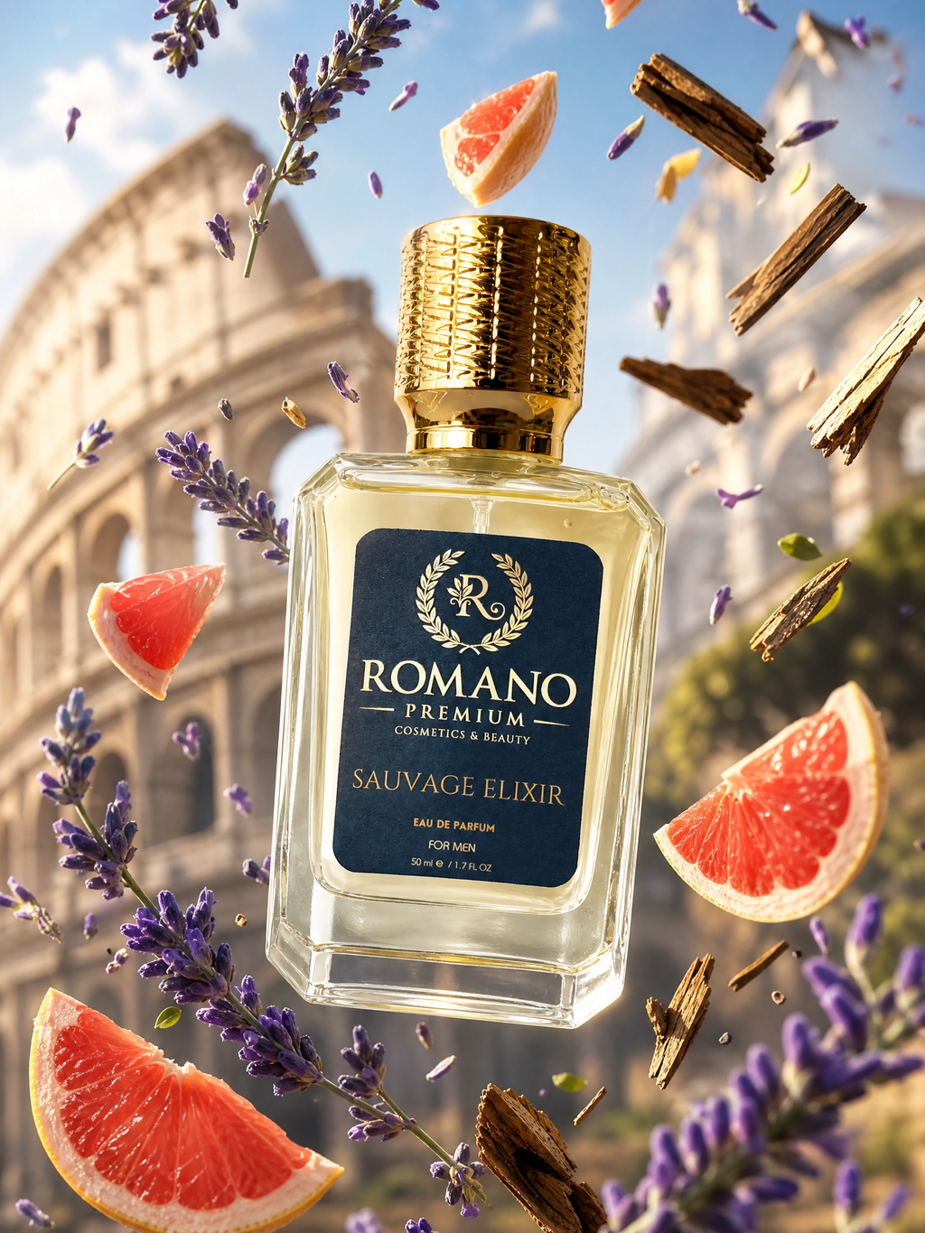 ROMANO PREMIUM SAUVAGE ELİXİR 50 ML KALICI ERKEK PARFÜM