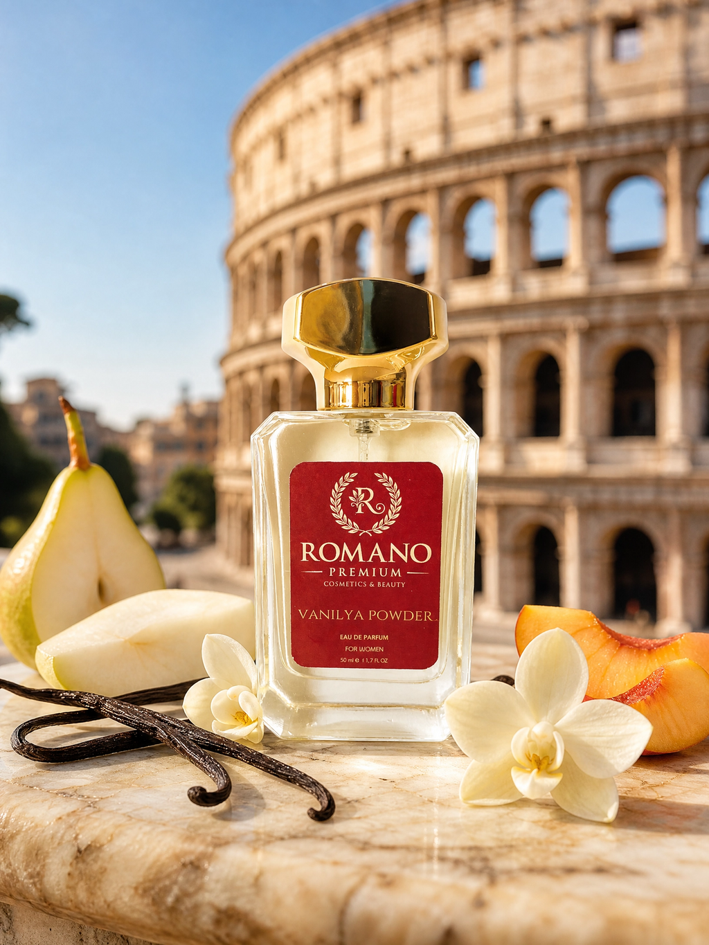 ROMANO PREMIUM VANİLLA POWDER 50 ML KALICI KADIN PARFÜM