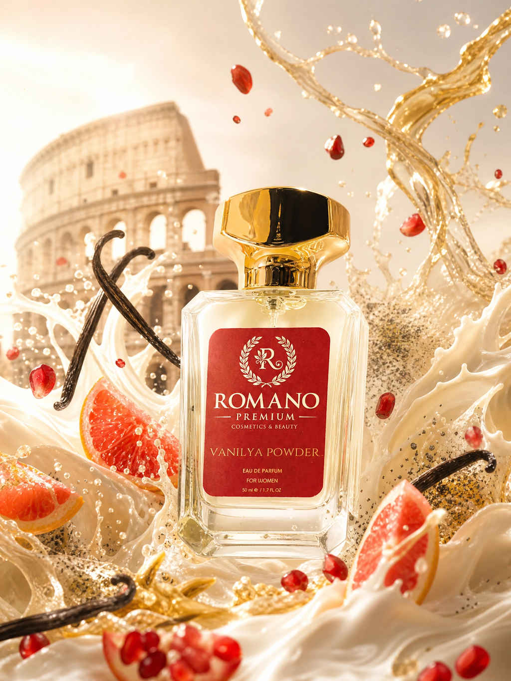 ROMANO PREMIUM VANİLLA POWDER 50 ML KALICI KADIN PARFÜM
