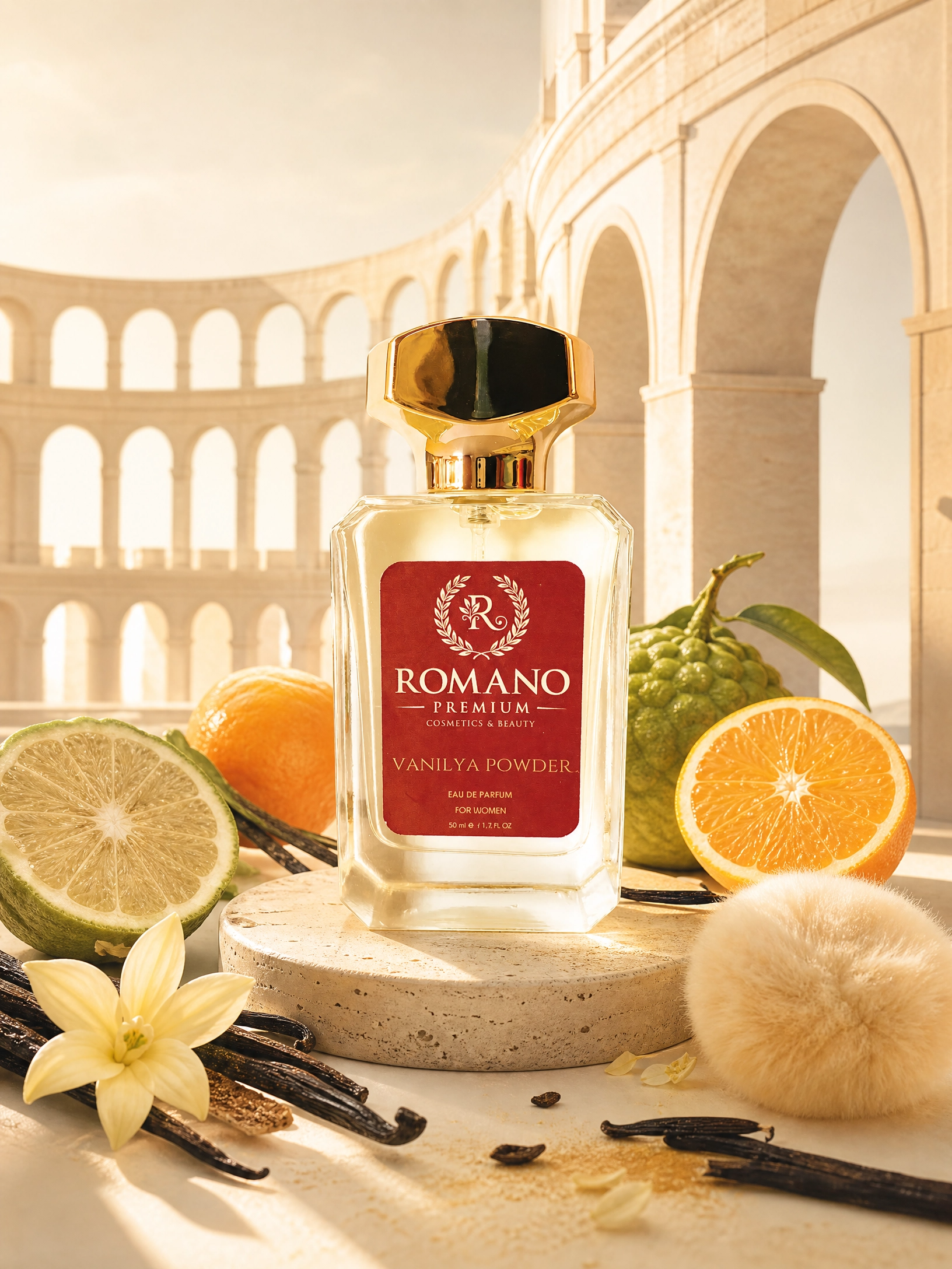 ROMANO PREMIUM VANİLLA POWDER 50 ML KALICI KADIN PARFÜM