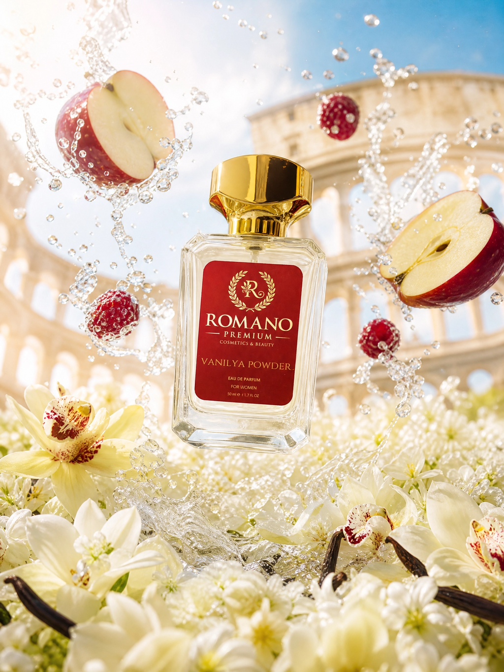 ROMANO PREMIUM VANİLLA POWDER 50 ML KALICI KADIN PARFÜM