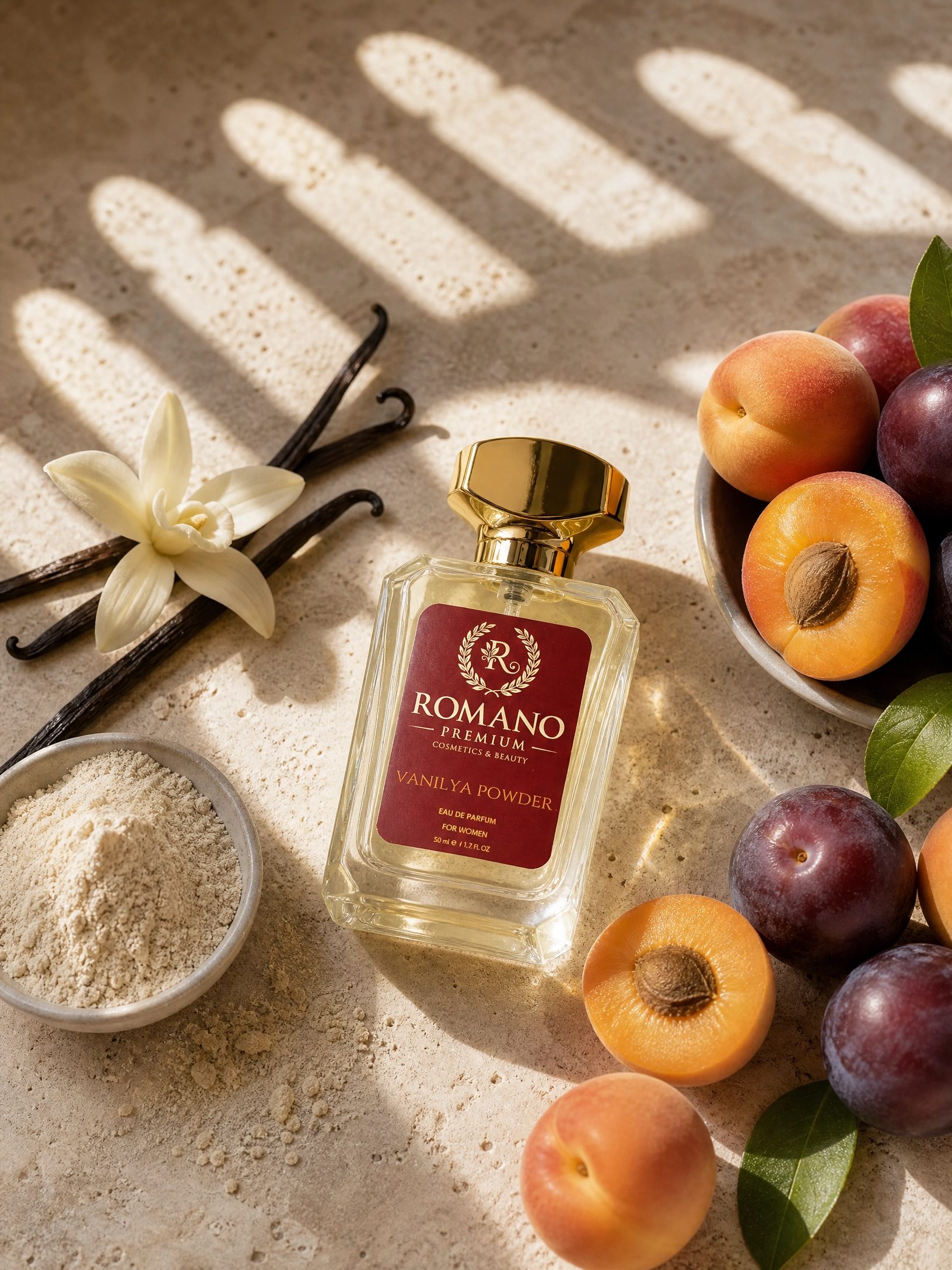 ROMANO PREMIUM VANİLLA POWDER 50 ML KALICI KADIN PARFÜM