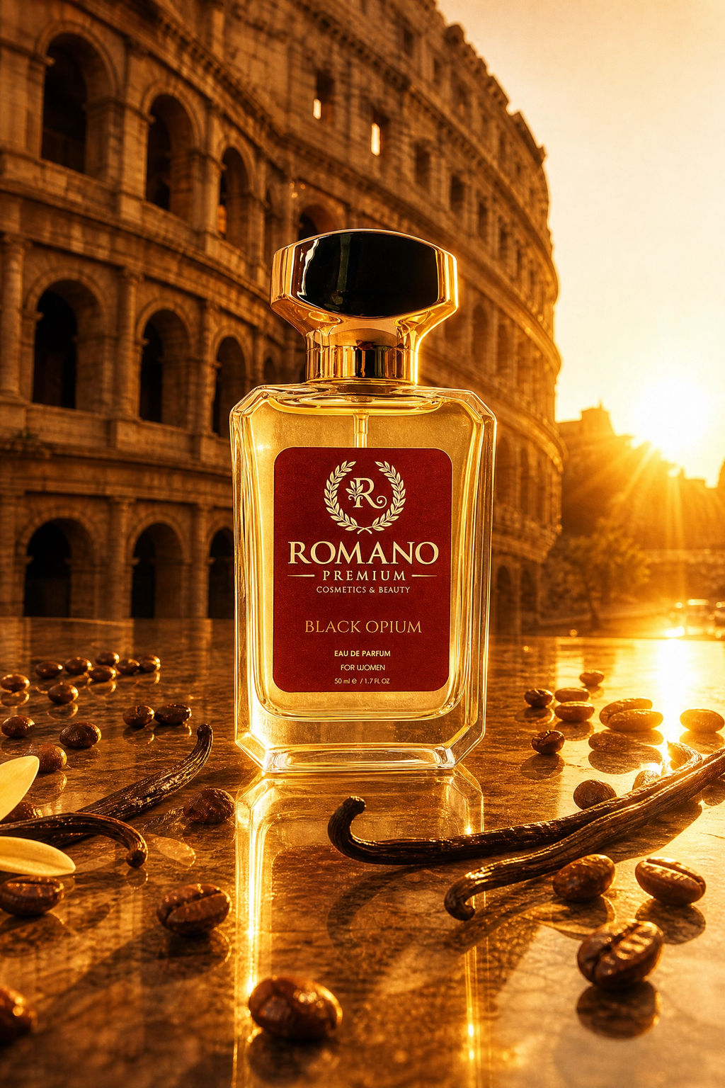 ROMANO PREMIUM BLACK OPıUM 50 ML KALICI KADIN PARFÜM