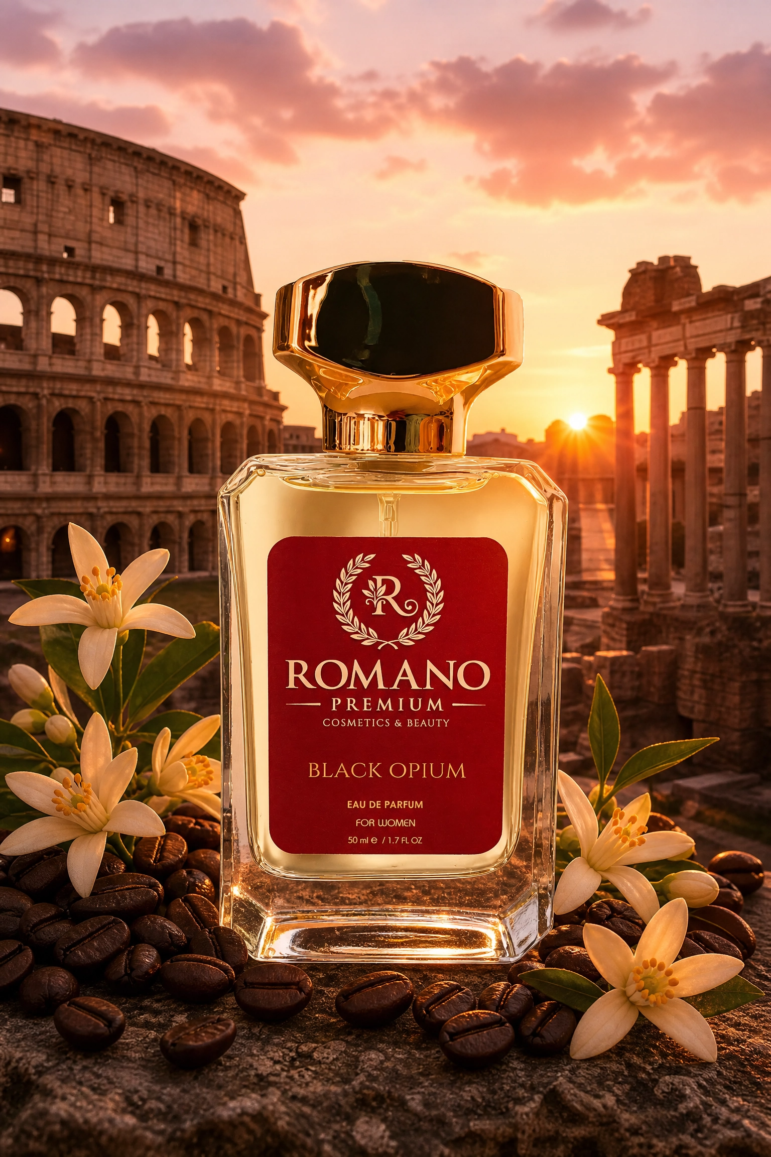 ROMANO PREMIUM BLACK OPıUM 50 ML KALICI KADIN PARFÜM