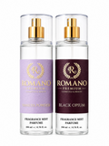 Romano Vanilya Powder-Black Opium Ikili Set Vücut Spreyi 200 ml Kalıcı Yüksek Esans